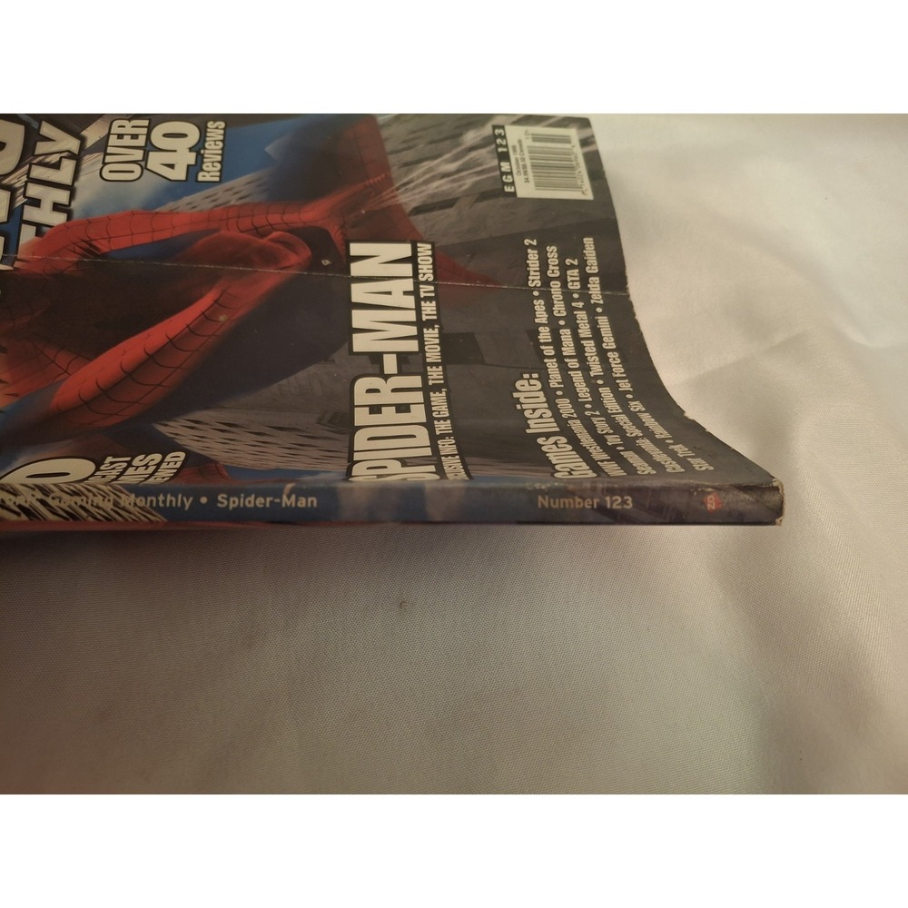 EGM Electronic Gaming October 1999 #123 Spider-Man Magazine Resident Evil 3 Ad - Picture 7 of 16